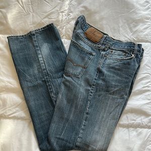 Men’s American Eagle jeans. “Original Boot”. 30 X 34. Darker wash.